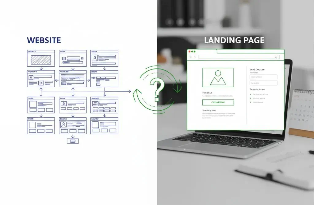 Do I Need A Landing Page if I Have a Website for My Business (2026)?